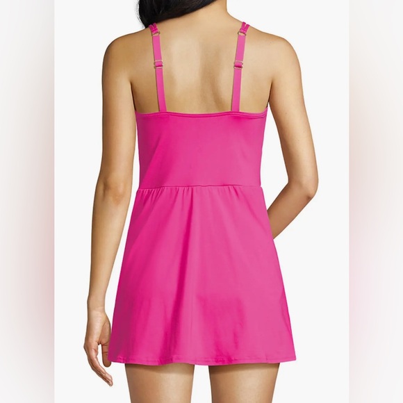 Wrap Silhouette One-Piece Swimsuit by Lands End - Picture 8 of 11